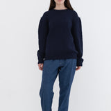 Hand Knit Crew Sweater
