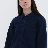 Heavy Wool Knit Shirt