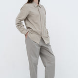 Natural Green Wide Pants