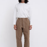 Natural Brown Wide Pants