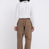 Natural Brown Wide Pants