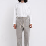 Natural Green Wide Pants