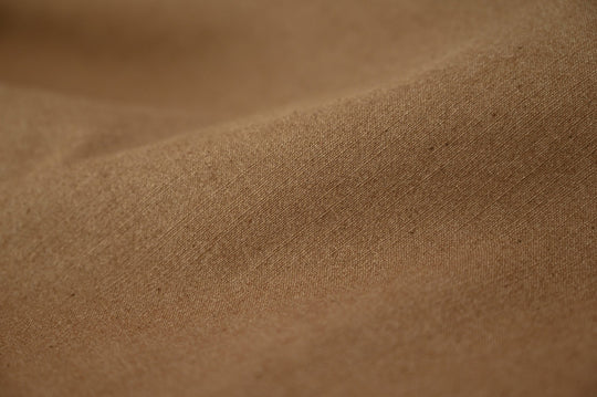 brown cotton fabric