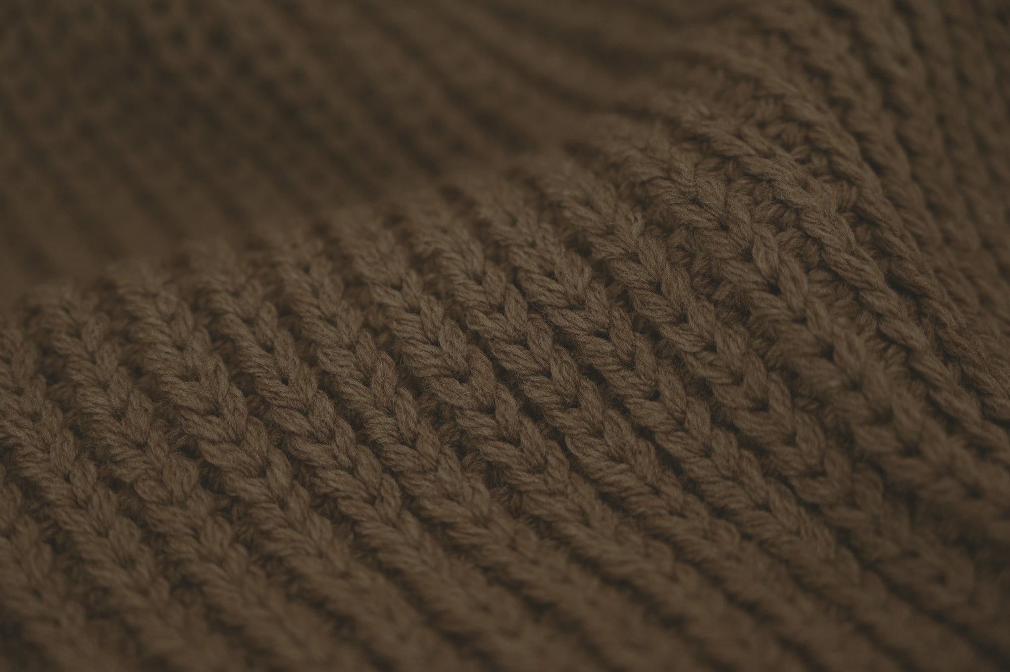 brown wool