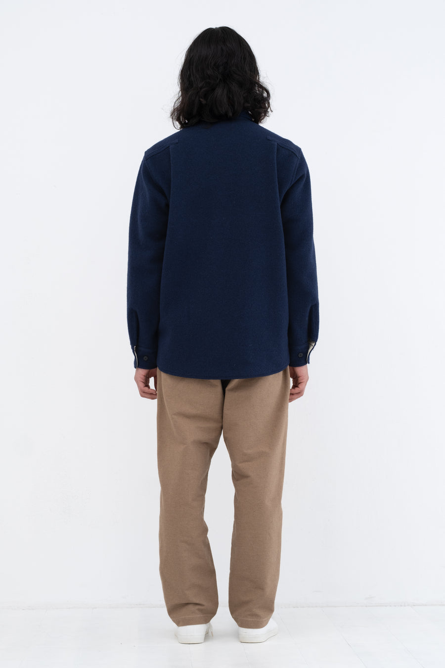 Heavy Wool Knit Shirt