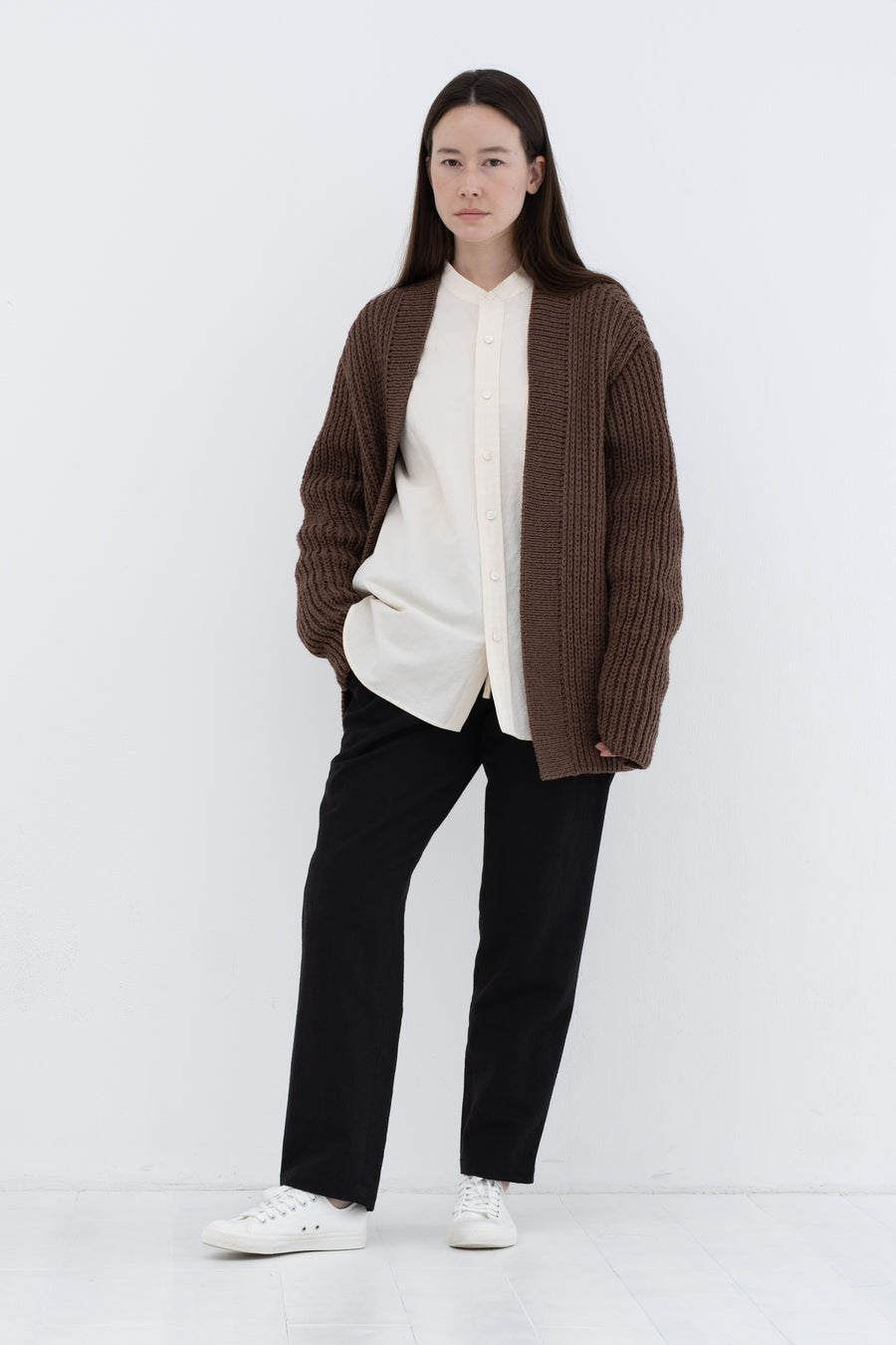 Hand Knit Kimono Cardigan