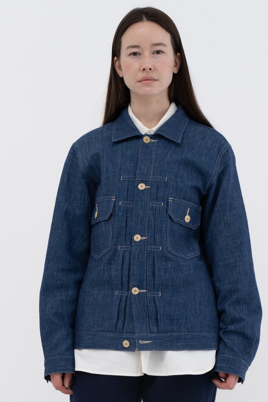 Wool Denim Jacket