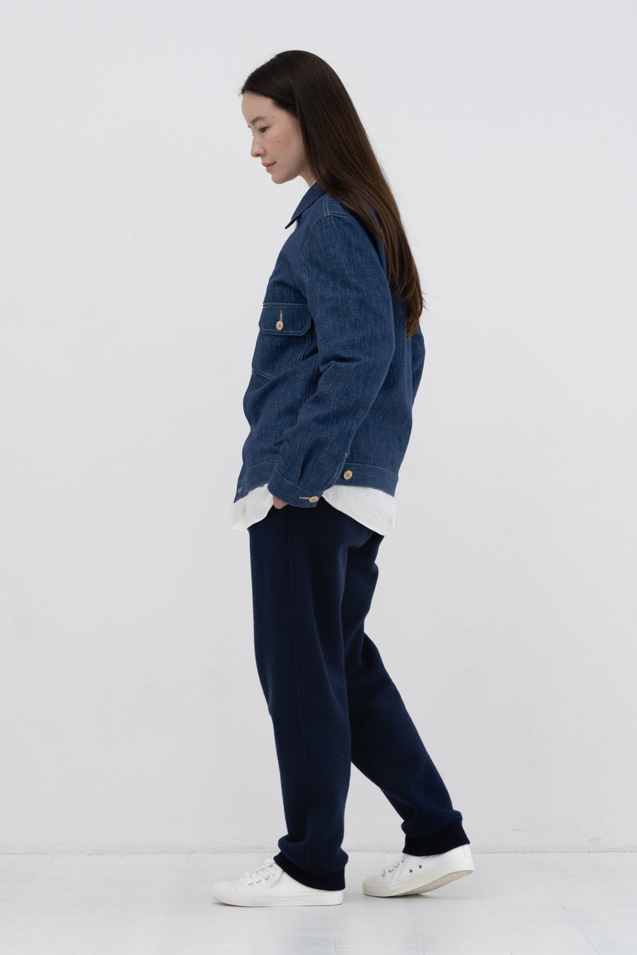 Wool Denim Jacket