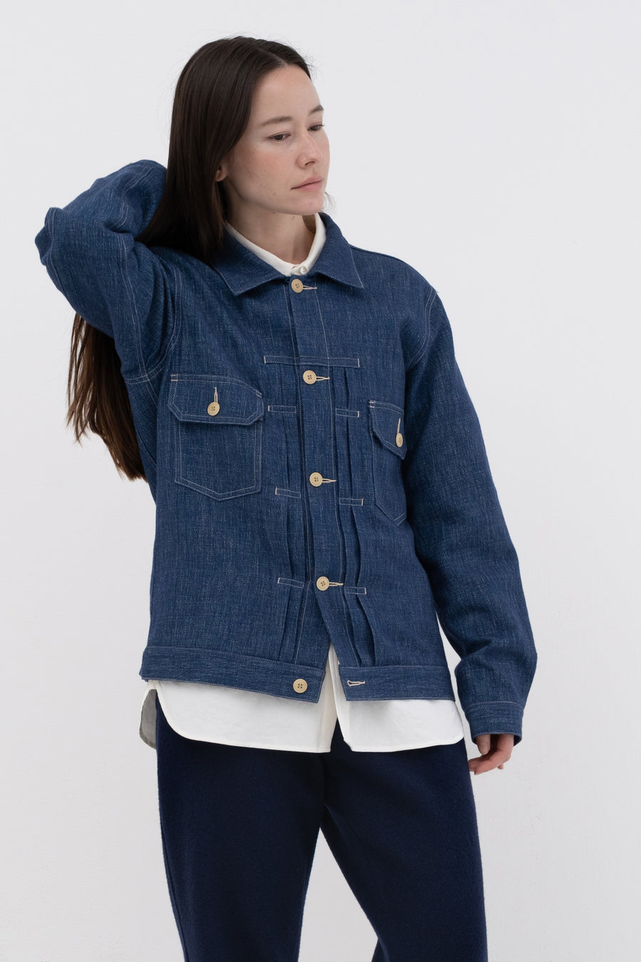 Wool Denim Jacket