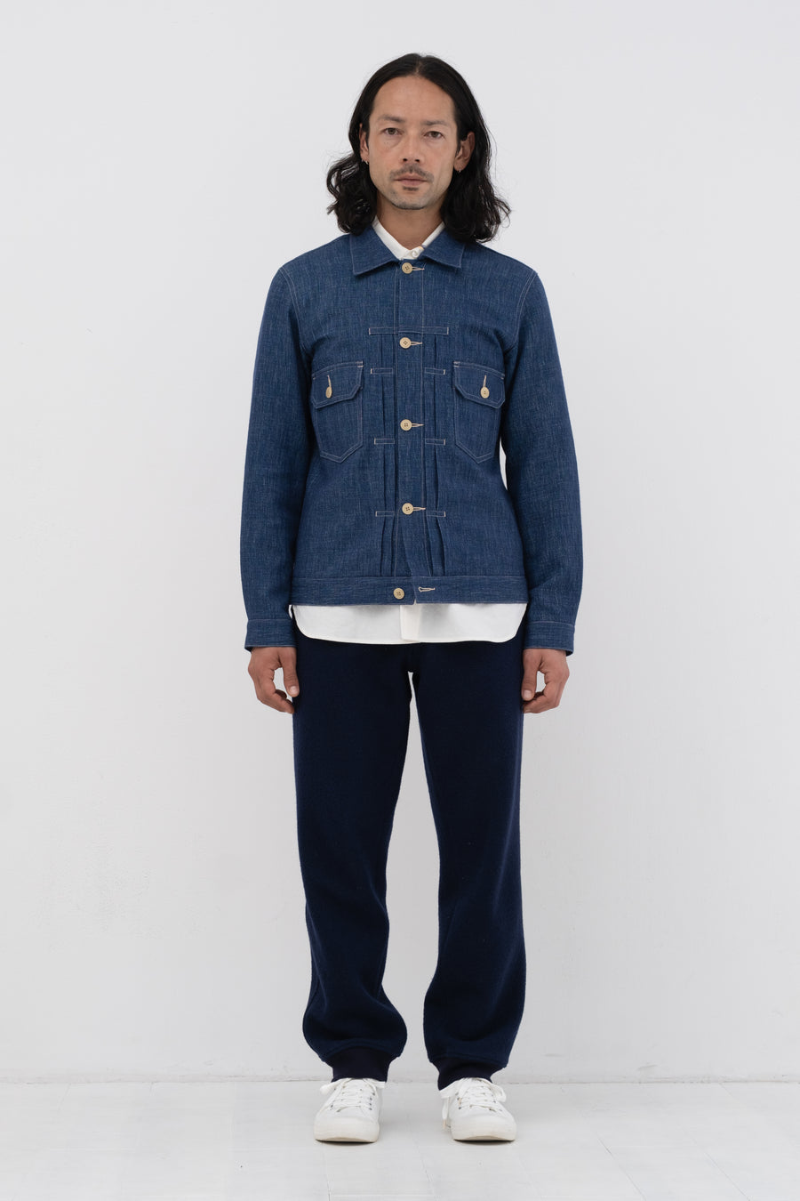 Wool Denim Jacket